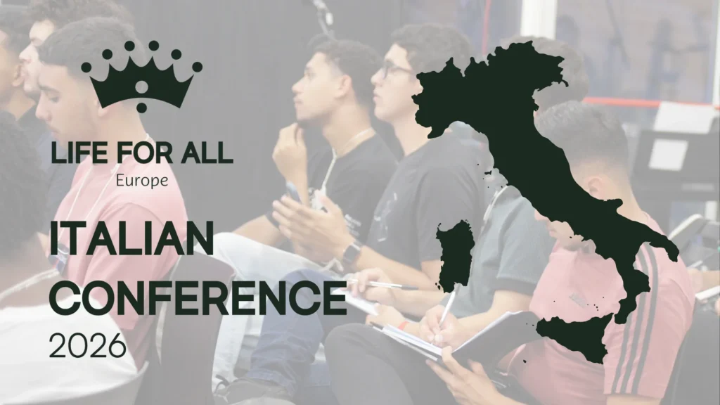 Italian conference event banner 2026 - Fullwidth